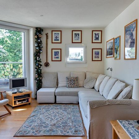 Ferienwohnung Chesa Quadratscha - Samedan Exterior foto