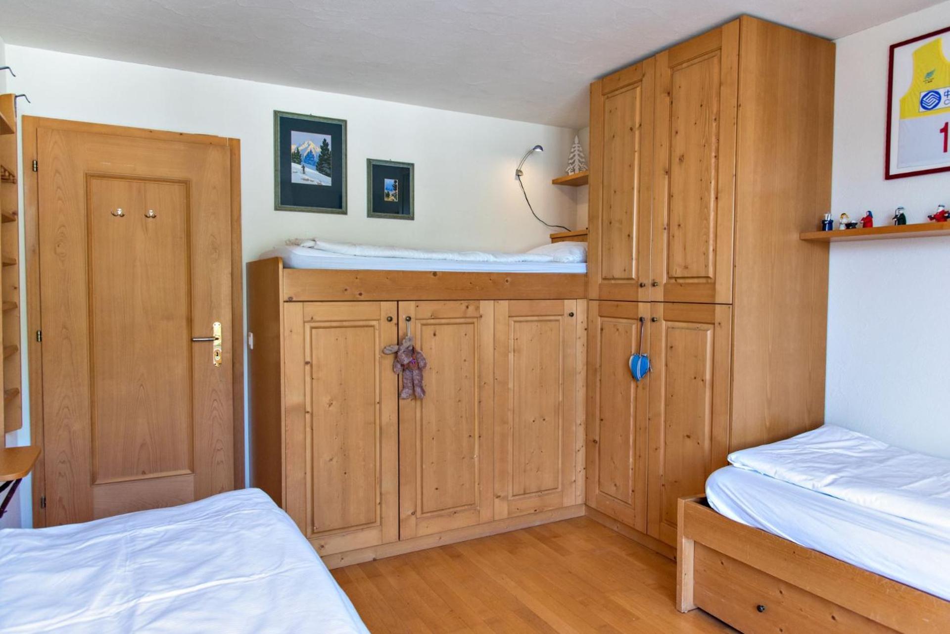 Ferienwohnung Chesa Quadratscha - Samedan Exterior foto