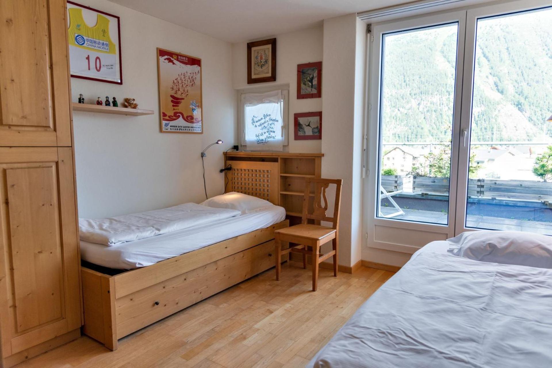 Ferienwohnung Chesa Quadratscha - Samedan Exterior foto